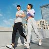 Skechers Sports Lifestyle Series Ice Skin Quick-Dry Pants Solid Color Mid-Rise Breathable Quick-Dry Tapered Knit Sports Pants Men Pants P224M106-0018