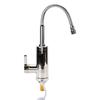 Electric Instant Hot Water Faucet 3000W Fast Heating with 360 Degree Flexible Hose LED Temperature Display for Kitchen