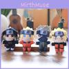 Short Plush Naruto Stuffed Doll Keychain Sasuke Kakashi Character For Fans Decor
