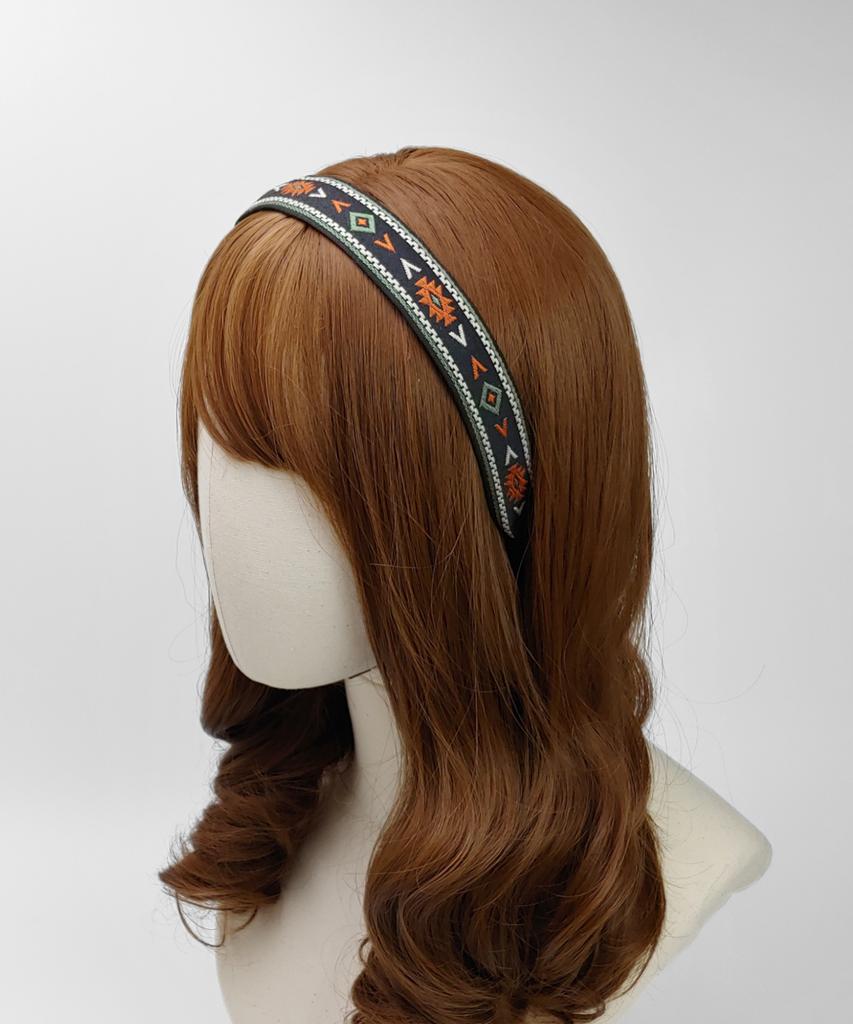 Maia Inca Headband-Black