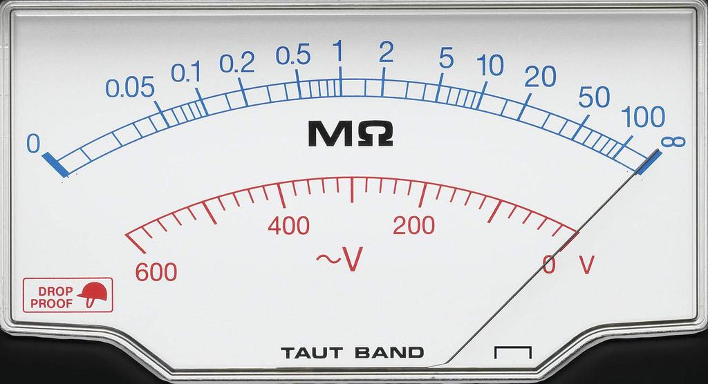 HIOKI Insulation Resistance Meter Analog Megohm with Switched Lead Set Accessories JIS Certified Made In Japan Rated 4 Ranges DC 50V 125V 250V 500V