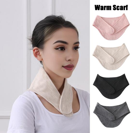Zimní nákrčník pro muže ženy pratelný ohřívač krku pro úlevu od bolesti do chladného počasí teplý zábalový polštářek na krk rameno