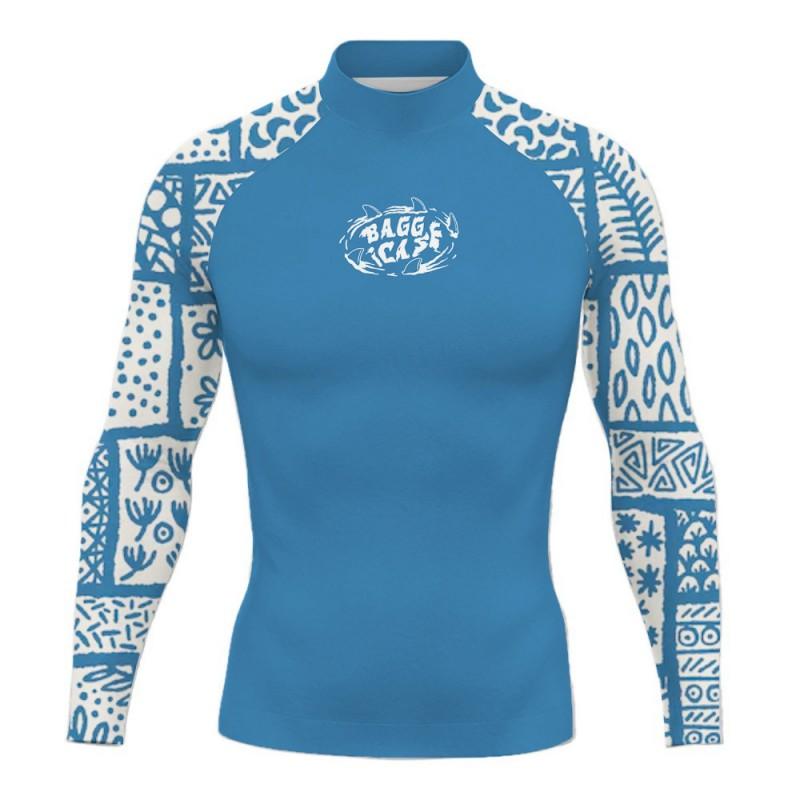 UV Protection Long Sleeve Rash Guard Surfing Diving Swimming Men Women Adult Summer Sportswear