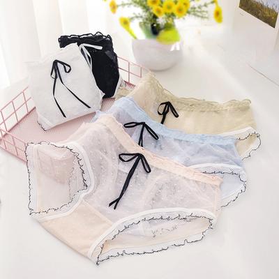 Sexy Spitzenhöschen Damenunterwäsche Höschen Mode Transparente Slips Mädchen Spurlose Unterhose Weibliche Sexy Dessous