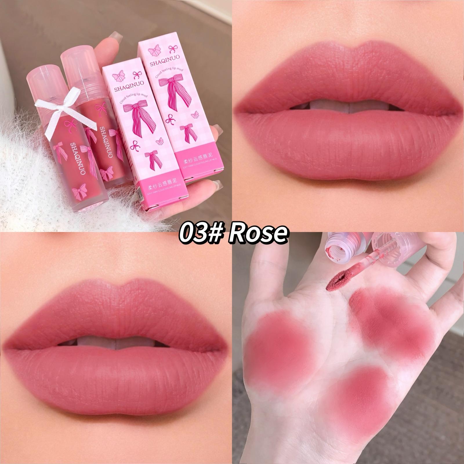 

SHAQINUO Soft Yar Cloud Feeling Lip Mud