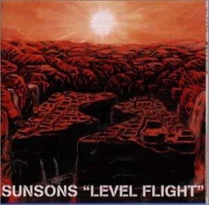 

CD SUNSONS - Level Flight BISH006 Bishamon Label 1999 Япония ОбиРок Б/У