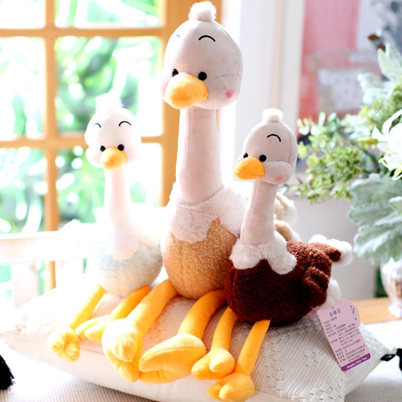 Ugly Cute Duck Flamingo Stuffed Animal, Kawaii Doll Birthday Gift for Girls Women