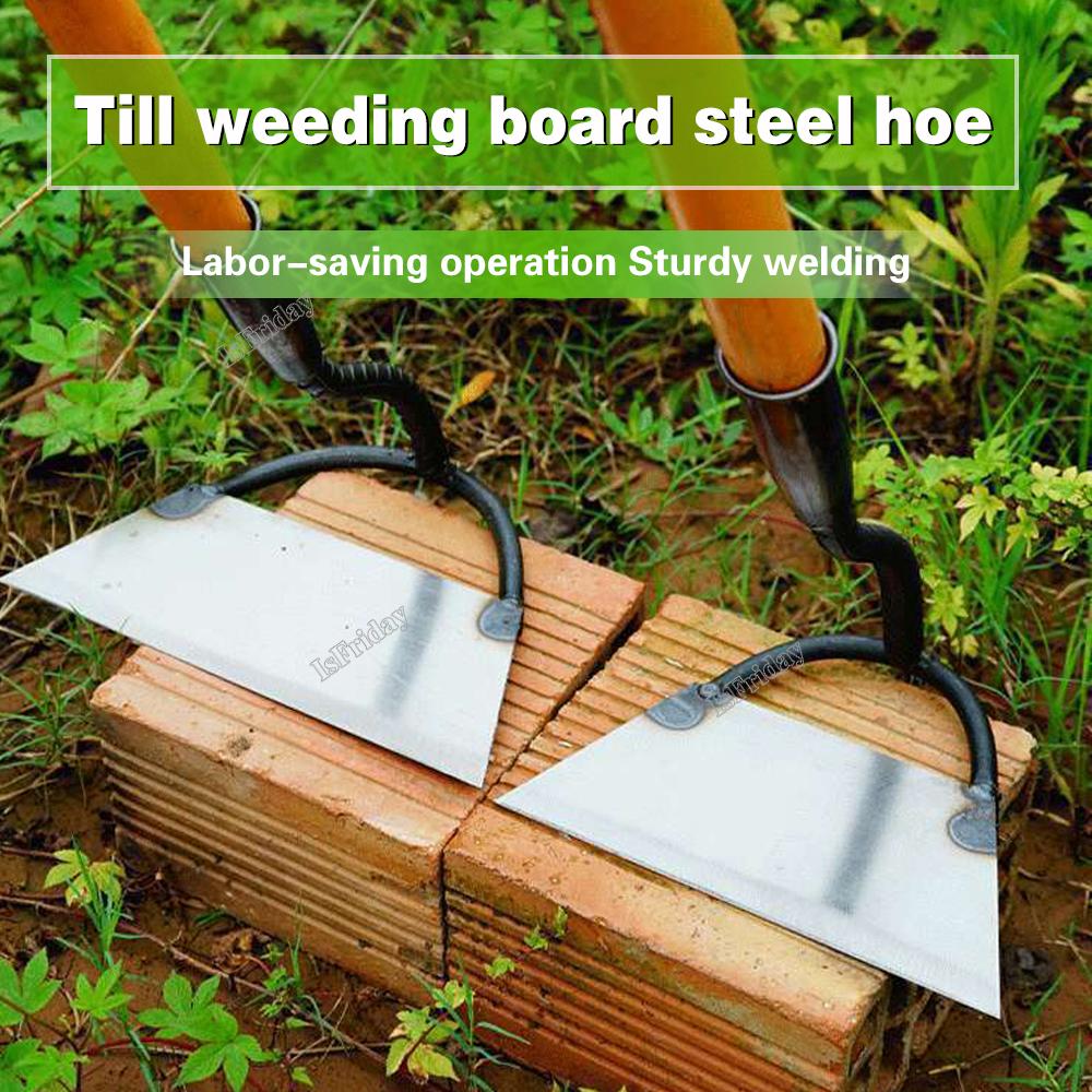 Handheld Hohl Hacke Verdickt Mangan Stahl Landwirtschaft Jäten Hacke Pflanzen Gemüse Gartenarbeit Lösen Boden Jäten Werkzeuge