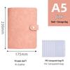 A6 Leather Buckle Loose-Leaf Notebook & A5 Multifunctional Planner with Custom Logo and Storage