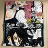 [USED] Demon Slayer: Kimetsu No Yaiba Full Color Face Towel - Obanai Iguro and Mitsuri Kanroji