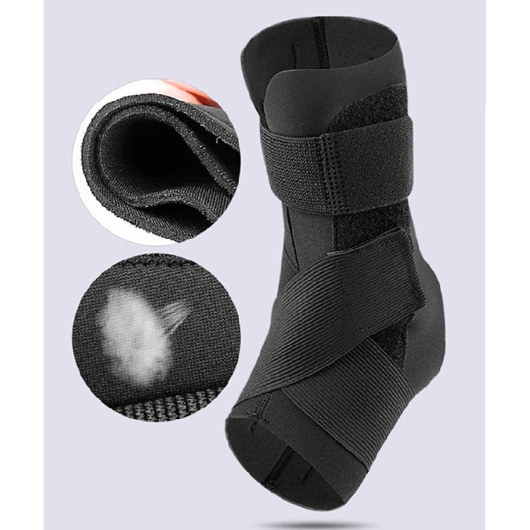 Ankle Brace with Side Stabilizers Adjustable Ankle Support for Sprains,Sports Injuries Ankle Support for Running Sports