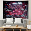 Anaheim Braves Graffiti Art Quick-Dry Tapestry Hanging for Bedroom,Livingroom, Playroom,Decor Art Room Wall Tapestry Holiday and Birthday Gifts