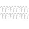 1/40PCS Bathroom Hanger Clips Heated Towel Radiator Rail Hook Holder Multi-Purpose Drying Rack Hook Towel Clothes Storage Racks