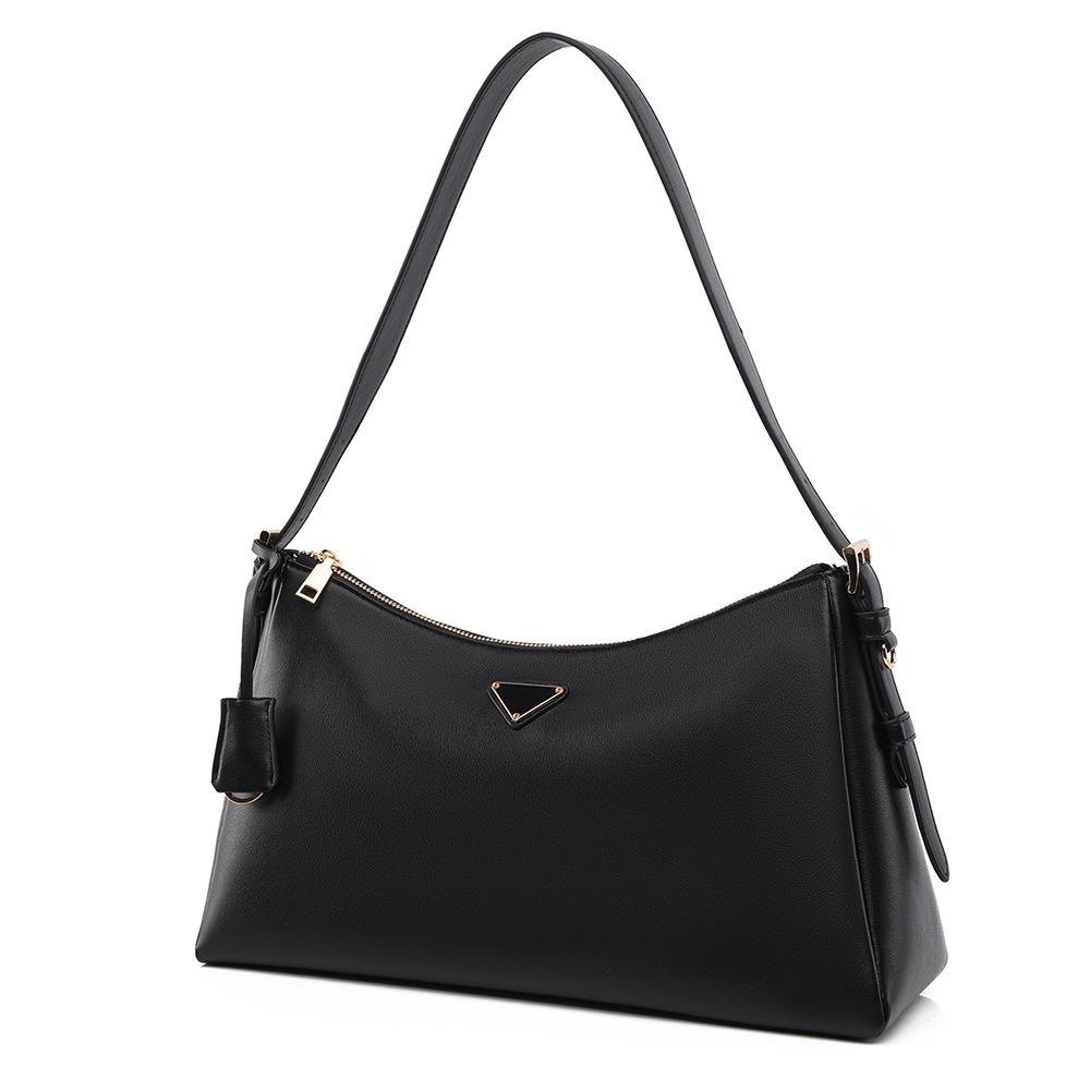 Borsa a Spalla Singola, Borsa Semplice da Pendolare, Moda di Alta Gamma, Borsa Sottobraccio, Borsa Tote di Grande Capacità