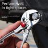Chrome Vanadium Steel Clamp Wrench Industrial Grade Multifunctional Tool Compact Miniature Pliers