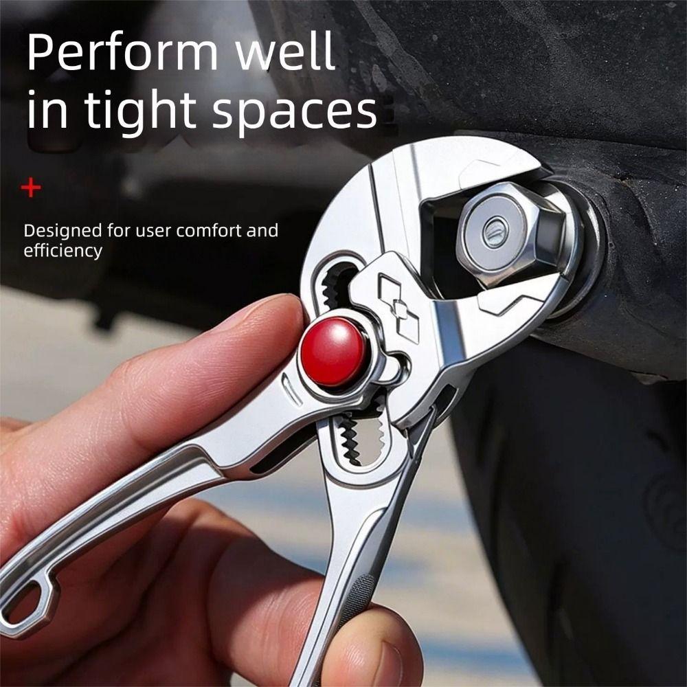 Chrome Vanadium Steel Clamp Wrench Industrial Grade Multifunctional Tool Compact Miniature Pliers