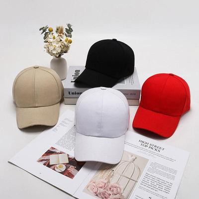 Unisex Solid Color Duckbill Baseball Cap with Print - In Stock