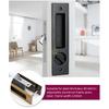 Invisible Door Lock Balcony Wooden Sliding Door Lock With Key Kitchen Bedroom Sliding Door Sliding Door Built-in Hook Lock
