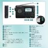 Retekess V115 Compact Shortwave Radio AM/FM/SW DSP Radio with REC Recording Function, Manual/ATS Automatic Tuning, Sleep Timer, Multifunctional Portab