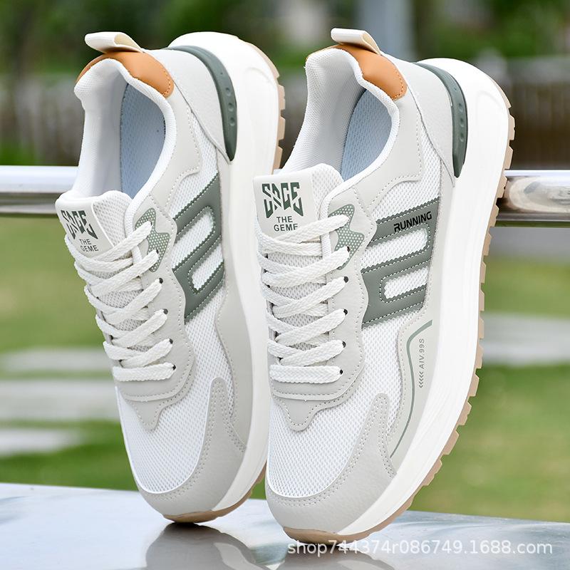 Autumn breathable Forrest Gump new mesh shoes casual running sports shoes non-slip soft-soled travel tide shoes