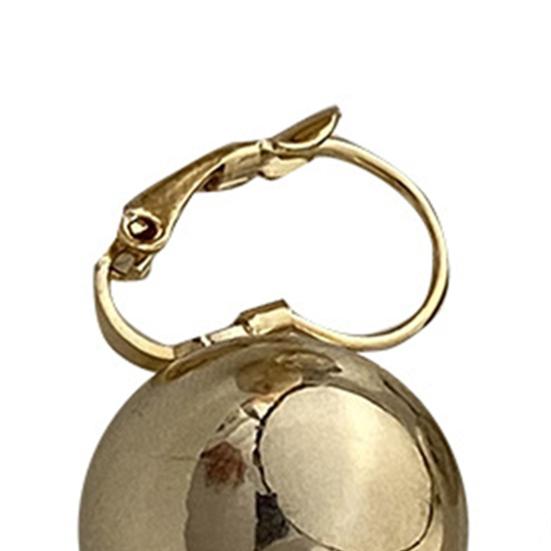 1 Pair Ball Dangle Earrings for Women, Metal Round Ball Drop Earrings, Sliver Gold Plated Jewelry Gifts