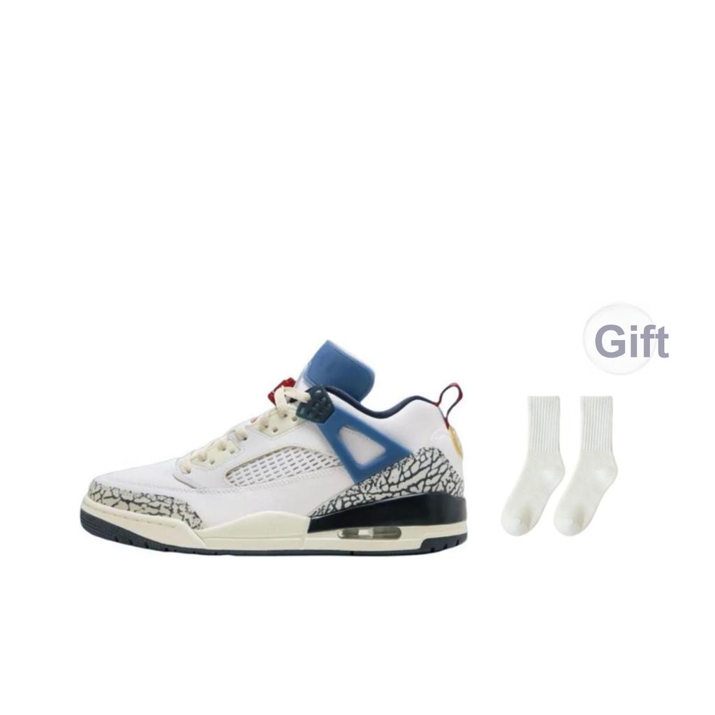 Air Jordan Spizike Low Motion Pack Herren Sneaker Cremeweiß Armory-Navy HM3712-164