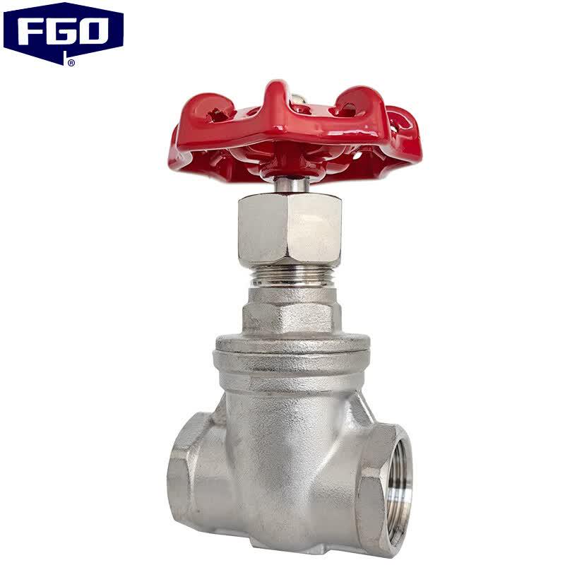 FGO Stainless Steel Threaded Gate Valve