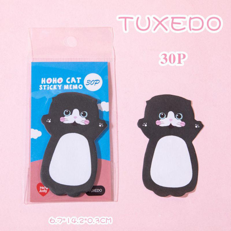 

Kawaii Kitty Sticky Notes Sticker Блокнот для скрапбукінгу Шкільні канцелярські товари Канцтовари Подарункова закладка 1 шт.