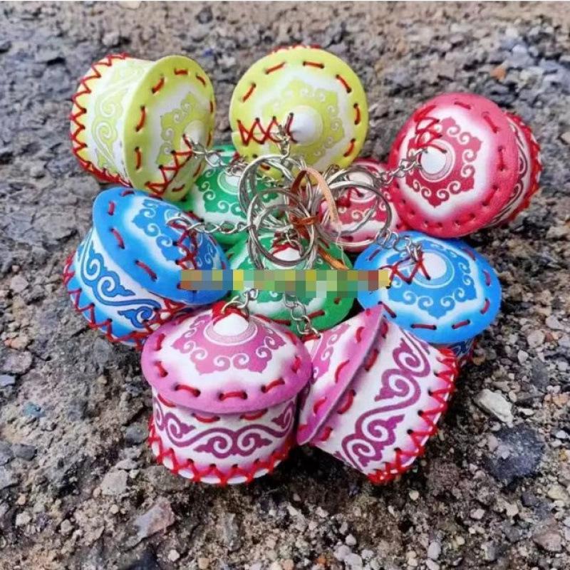 Mongolian Yurt Souvenir Keychain Pendant