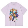 230 Gsm 100% Cotton Pokemon V20 Print Unisex Heavy Cotton T Shirt
