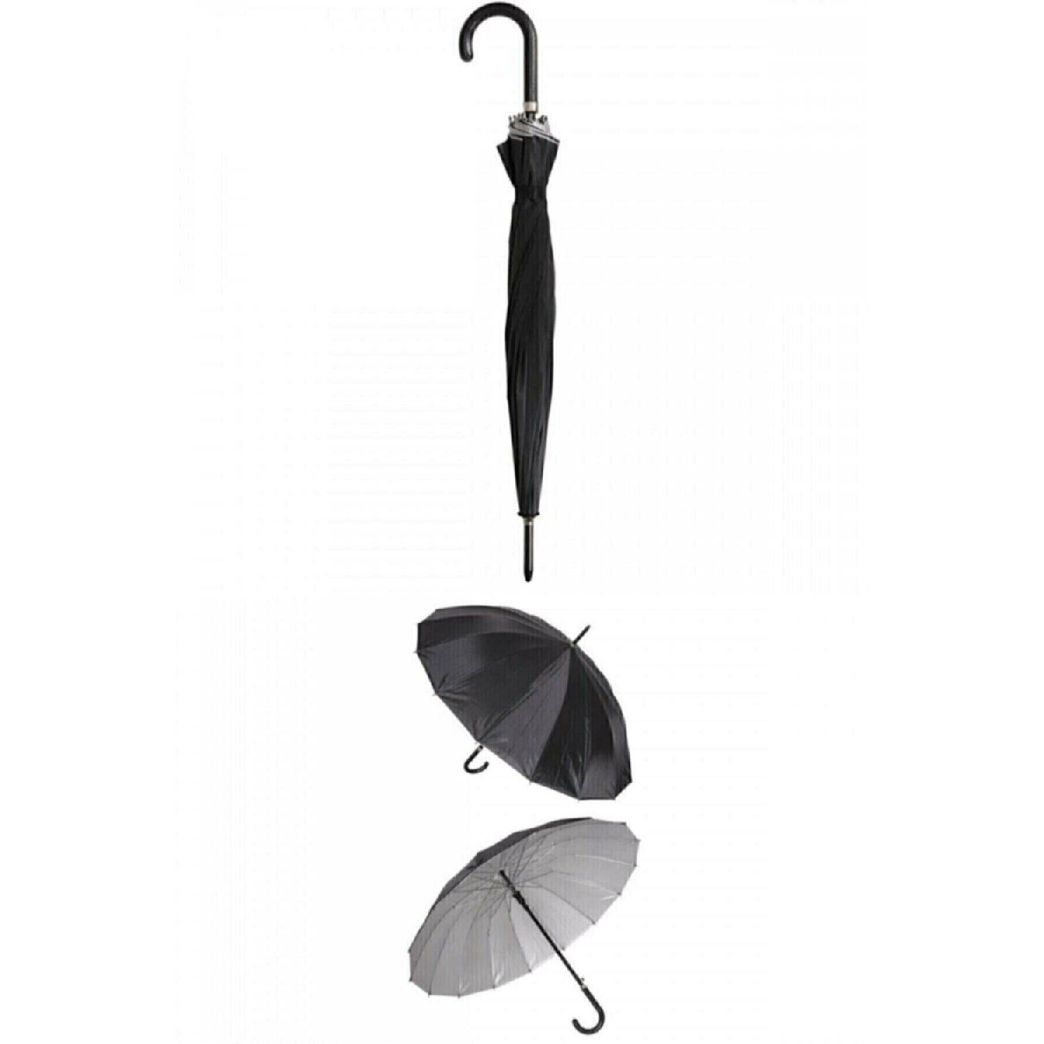 

Walking Stick Black Umbrella 555-1 чёрный