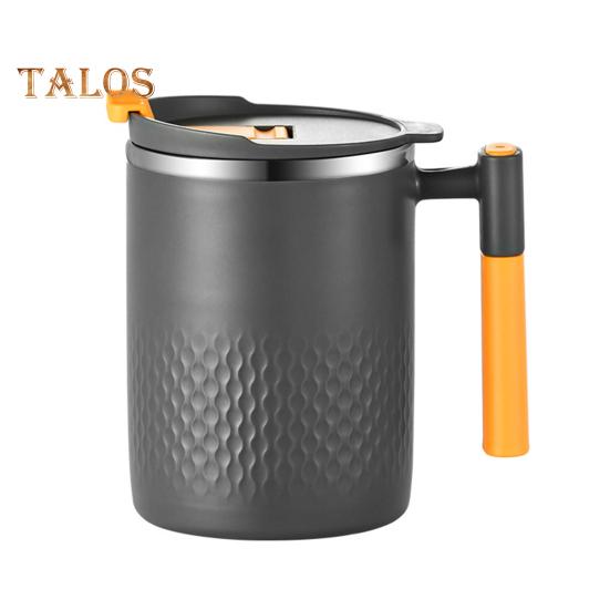 Coffee Mug Comfortable Grip Heat Insulation Easy To Clean Useful Tea Drink Mug with Lid Home Supplies