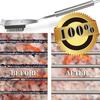 Outdoor Camping Grill Brush with Scraper Long Handle Design Rustproof Heat-Resistant Hard Bristles BBQ Grill Cleaning Brush