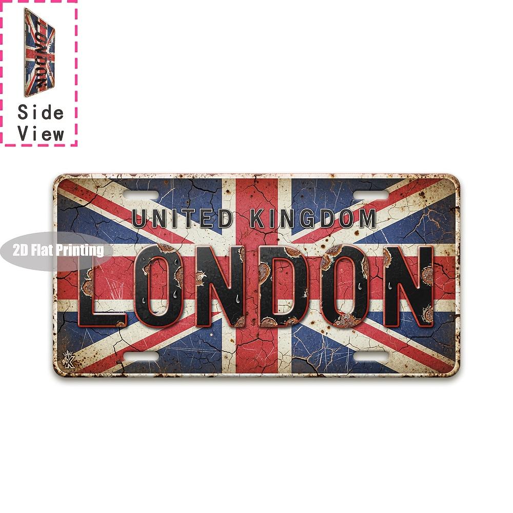Tin Sign - Vintage Durable Metal Plaque Wall Decor, Home Office Bar Man Cave Australian City Birth Year License Plate Wall Art