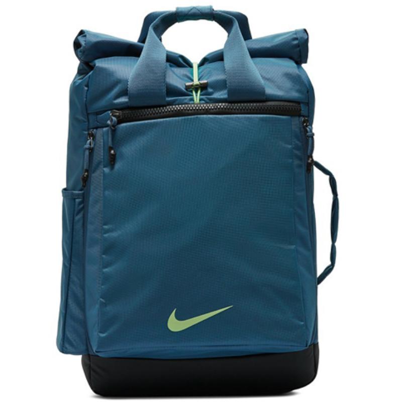 Nike Polyamide Backpack Regular Unisex Blue Green Casual BA5538-418