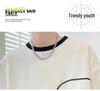 Teen Summer Cool Casual Two-Piece Set: Men’s Trendy Loose Short Sleeve T-Shirt + Shorts