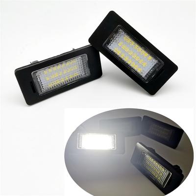 12V 3W LED License Plate Lights Lamp For BMW E82 E88 E90 E91 E92 E61 F07 F10 F11 F18 X1 X3 X5 X6 E84 F25 E70 E71