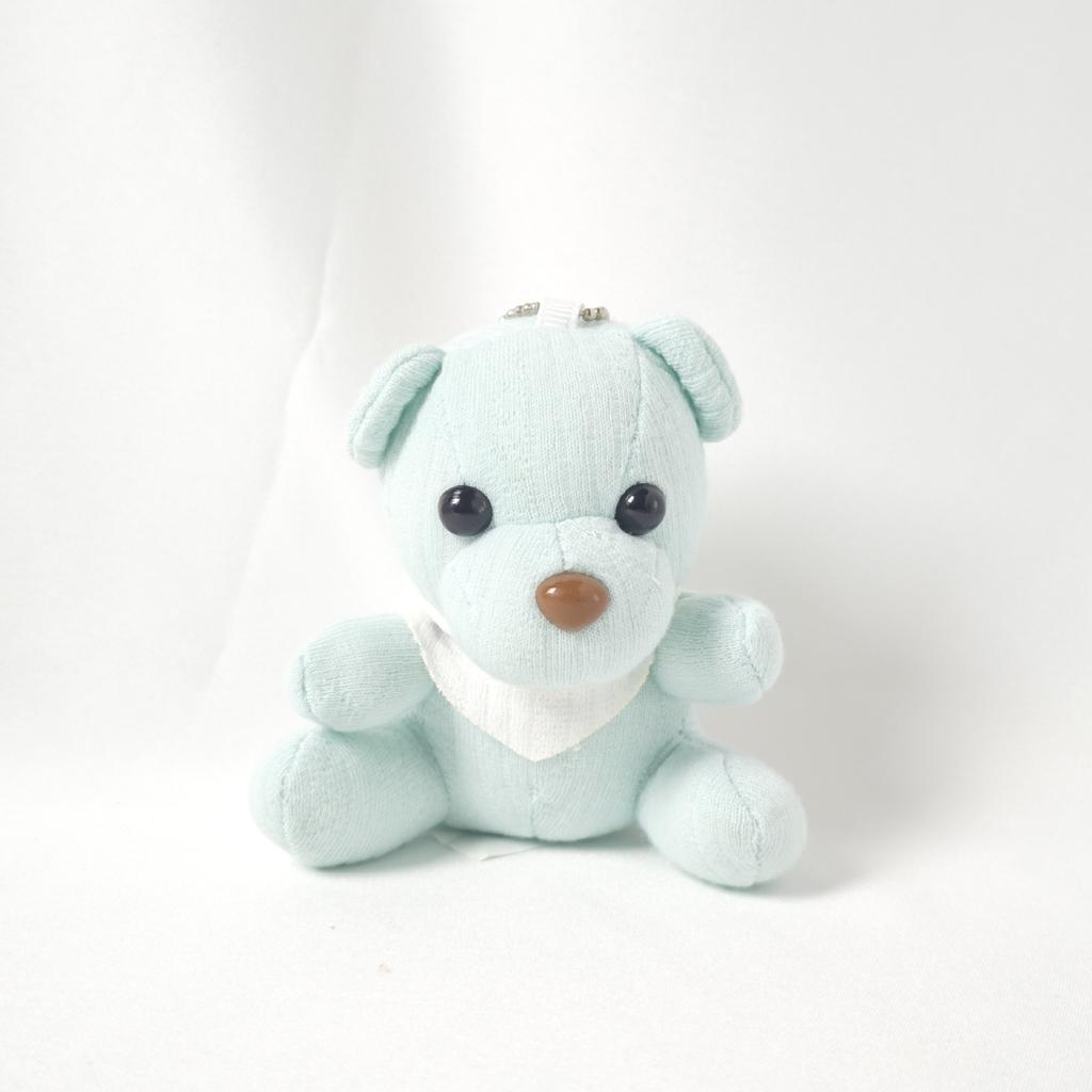 בובה דובי בובת קטיפה קטנה, מחזיק מפתחות תליון בובת דובי יושב