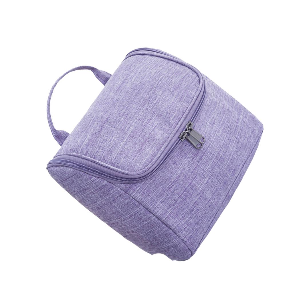 Neceser Impermeable Gran Capacidad Tela Oxford Organizador de Mano Portátil para Viajes Baño