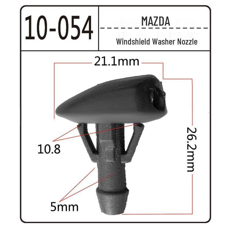 Compatible Windshield Washer Nozzle for Mercedes-Benz & Toyota