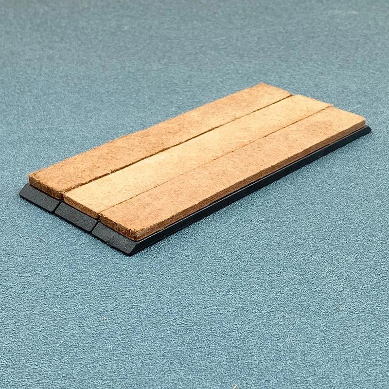 Polerowana skóra ostrze Szlifowanie i polerowanie Ostrzałki Osełka Skórzana brzytwa