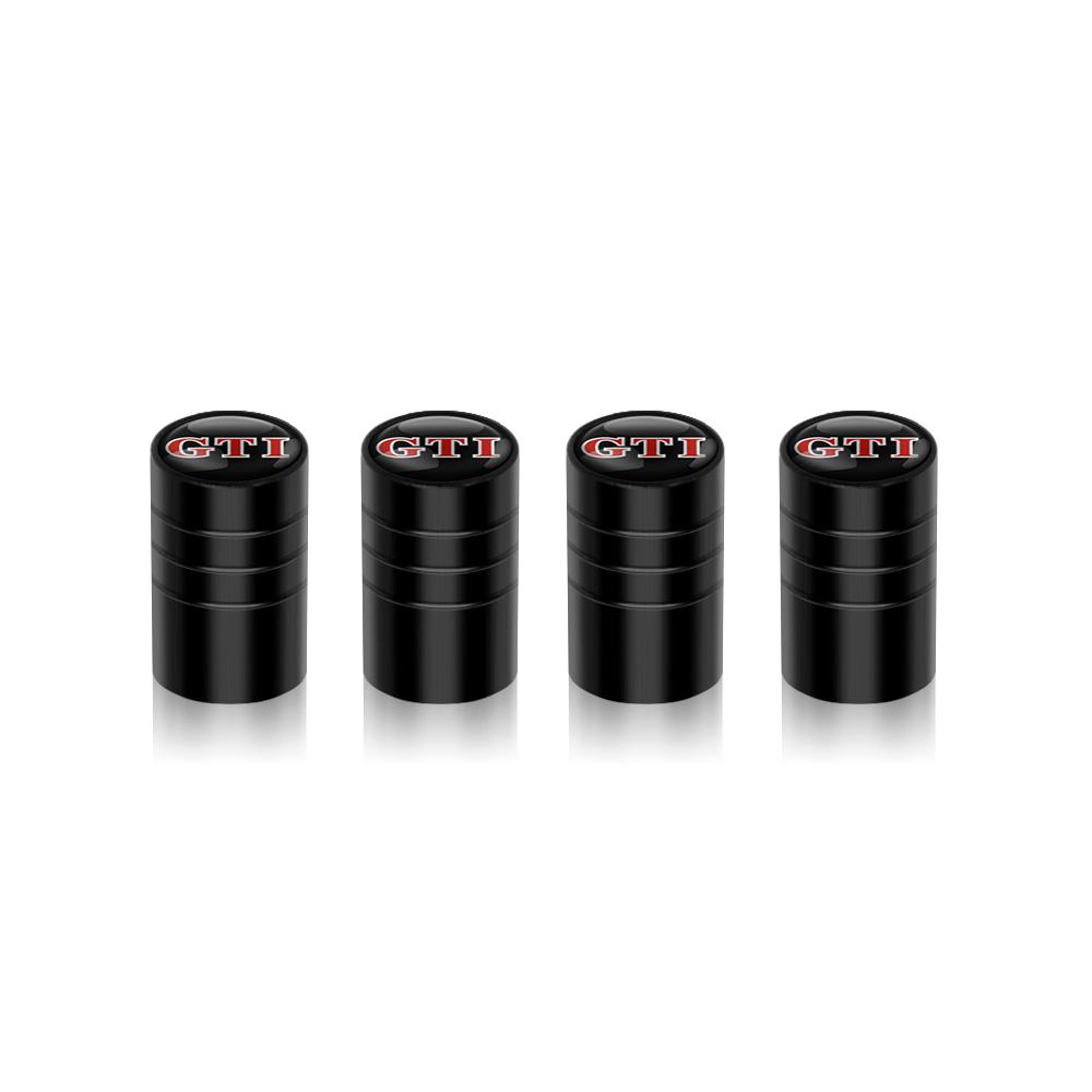 LVAXC1 4Pc Car Metal Wheel Tire Air Valve Dust Caps Accessories For Volkswagen VW Golf 4 5 6 7 Bora MK7 Beetle Touran Tiguan GTI R Line