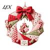 Creative DIY Home Decor Projects Patchwork Wreath Craft Kit, Christmas Sewing Seasonal Patterns, Making Kits Farmhouse Fabric Kit for Adults,
