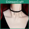 Moon Pendant Necklace Alloy Electroplated Fashion Jewelry For Women And Men
