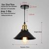 Industrial Black Retro Wrought Iron Pendant Lamp - Modern, Simple Design for Restaurants, Bars, and Hotels