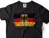 Deutschland Flagge T-Shirt: Patriotisches deutsches Stolz-T-Shirt