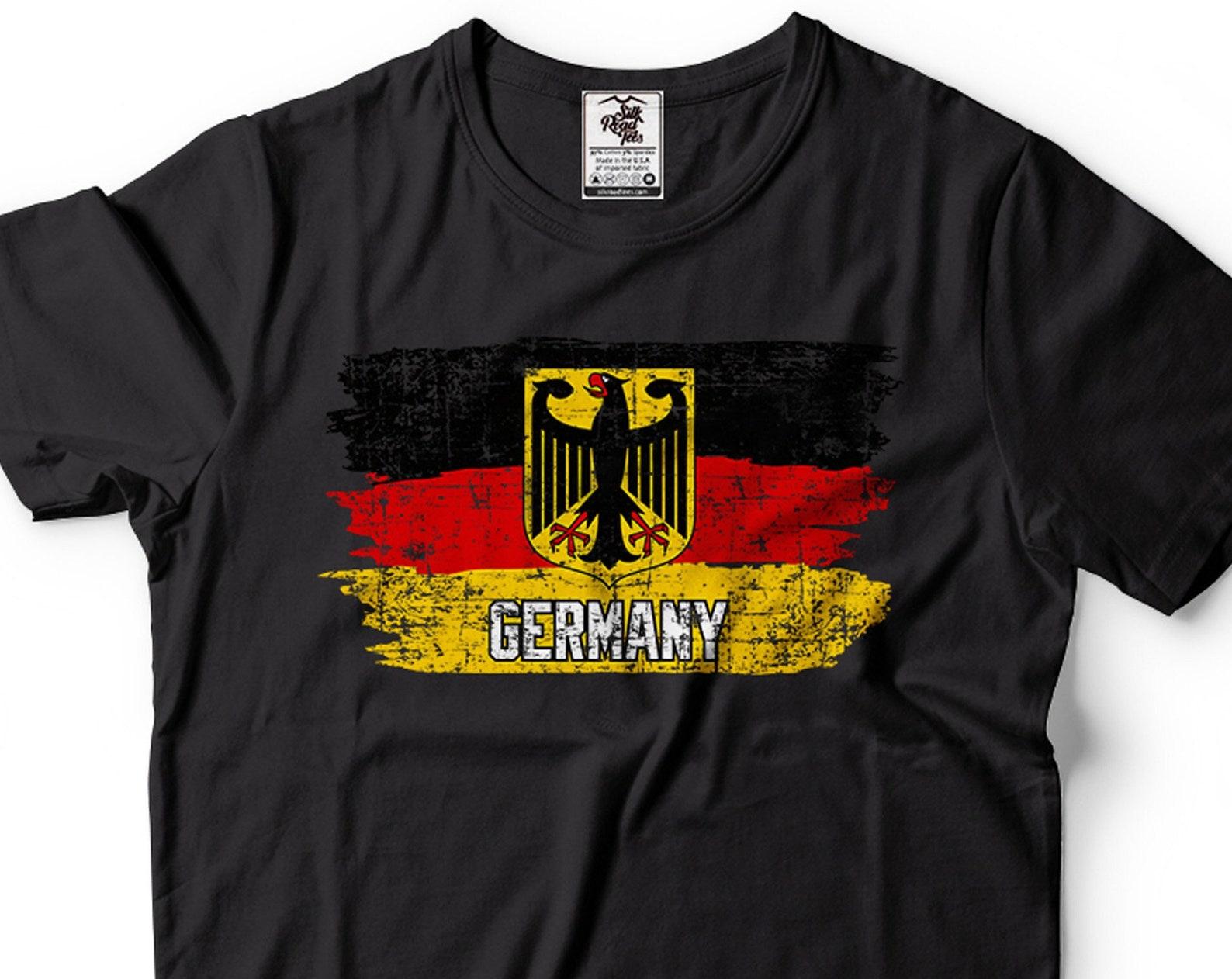 Germany Flag T-Shirt: Patriotic German Pride Tee S