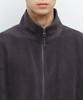 Musinsa Standard Essential Polar Fleece High-Neck Jacket [Dark Grey]