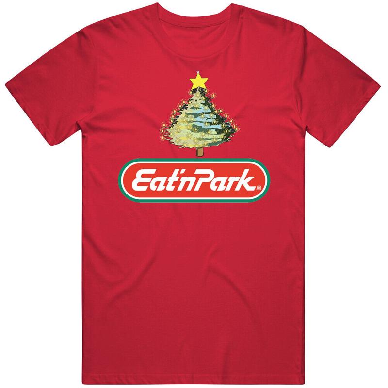

Eat N Park Christmas T Shirt 5XL різнокольоровий