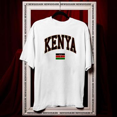 Kenya Flag Kenyan Pride Shirt Women Unisex Casual Cotton Printed T Shirts Adult Fashion Ropa Hombre Breathable Shortsleev